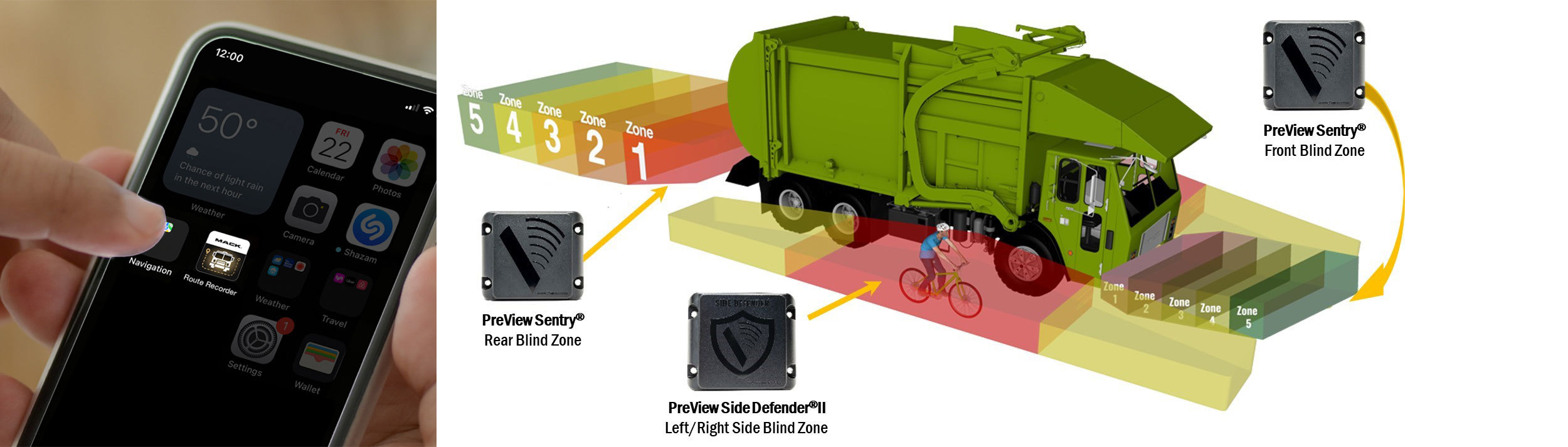 Mack Announces Electrify My Refuse Route Program and PreView Collision Warning Technology for Mack LR® Electric
